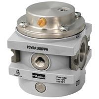 Global High-Flow Pilot Controlled Pressure Regulator - P3YR Series